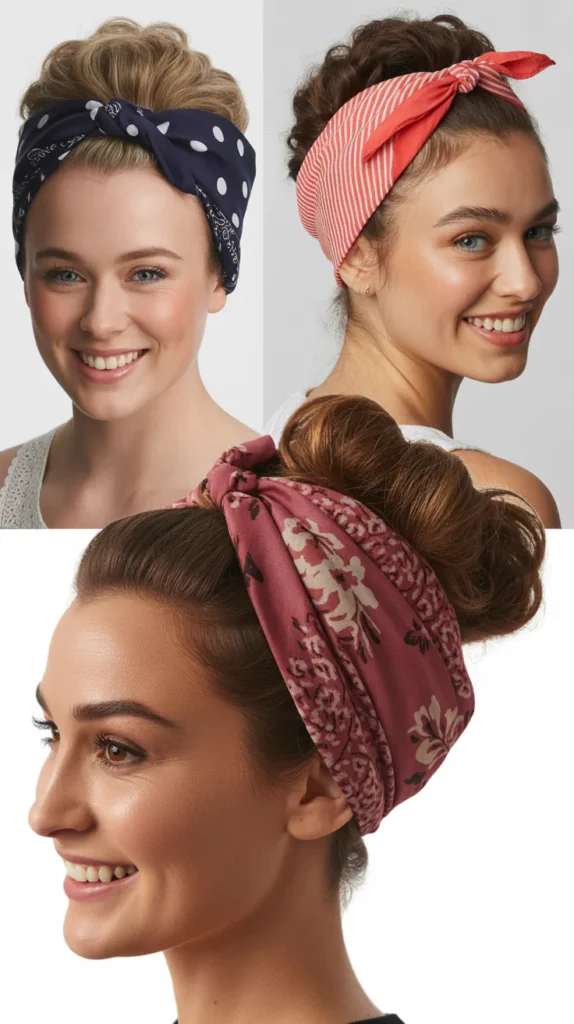  The Bandana Updo