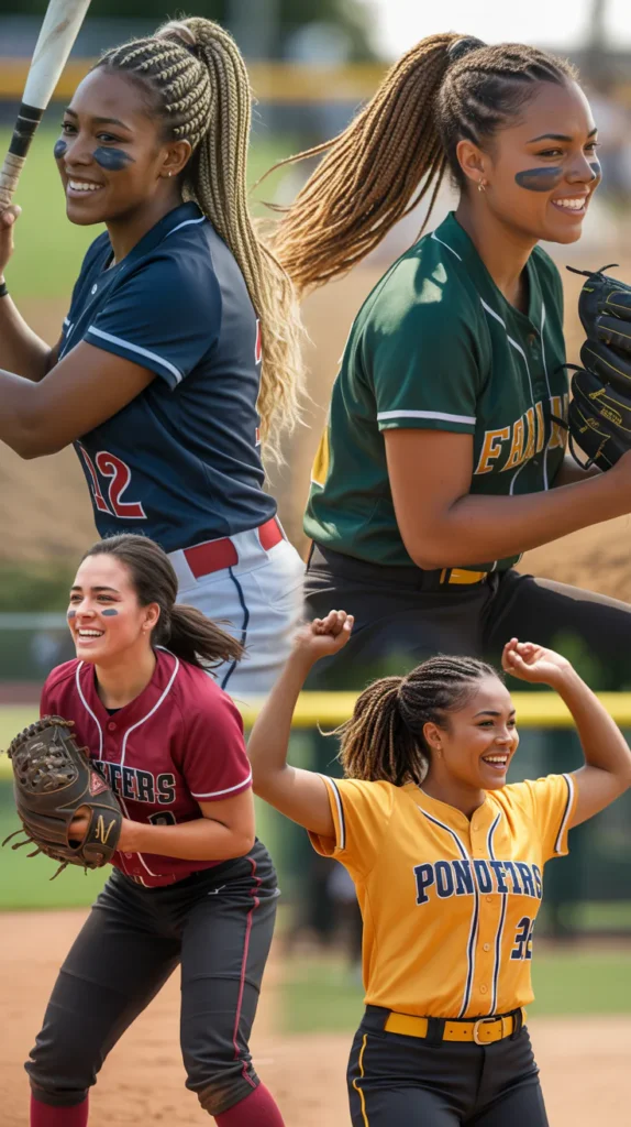 Cornrow Braids with Ponytail