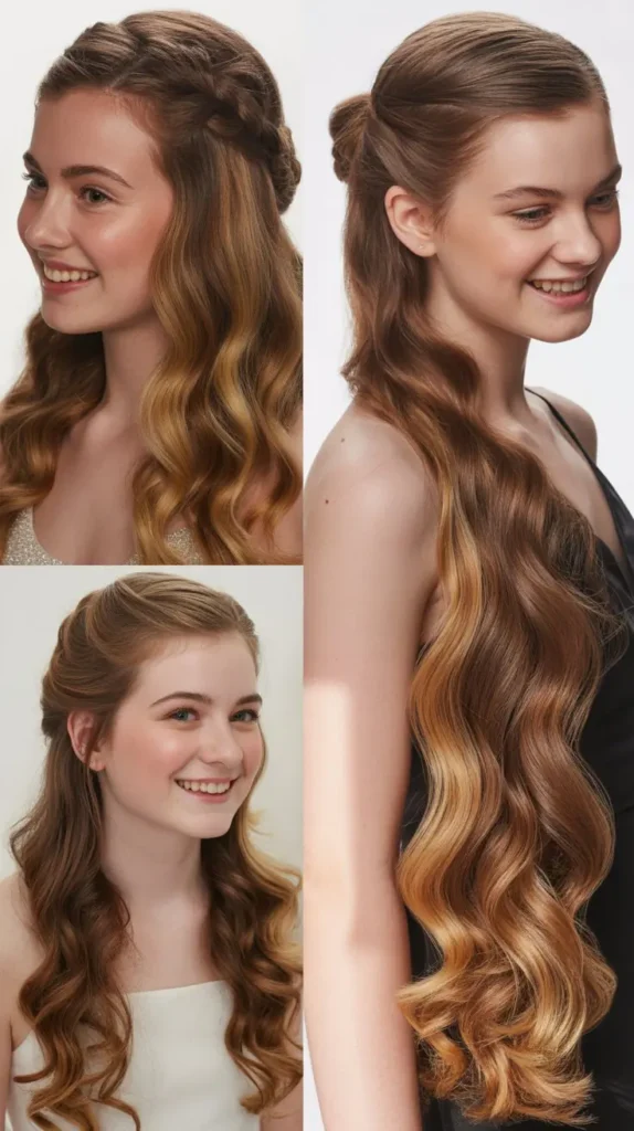 Half-Up with Voluminous Waves