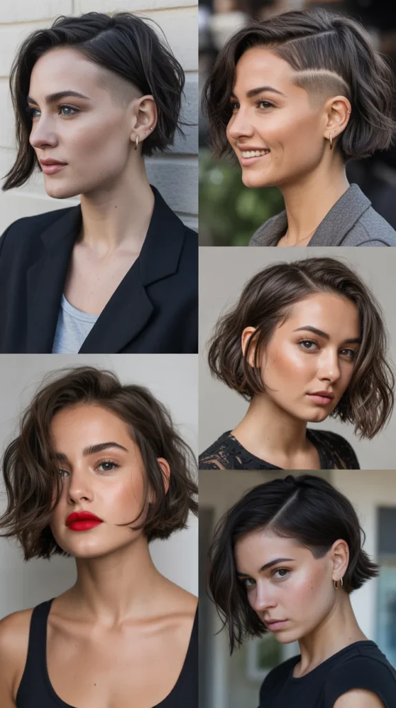 Dirty Bob with Undercut