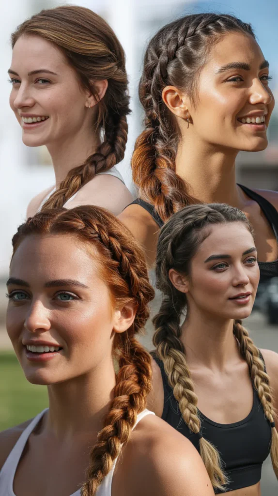 Dutch Braid Ponytail