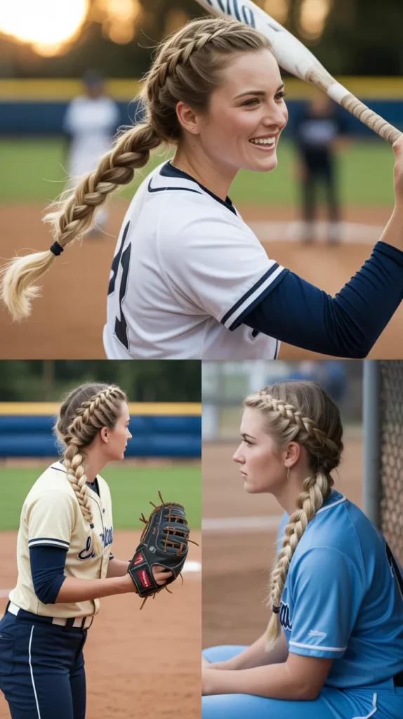 Waterfall Braid with Ponytail