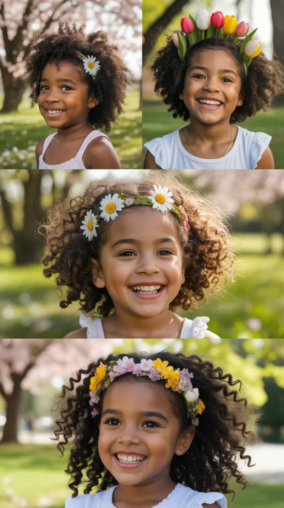 Curly Natural Hair with Headband