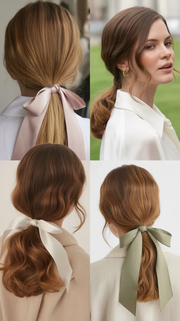 Boho Twisted Half-Up Style