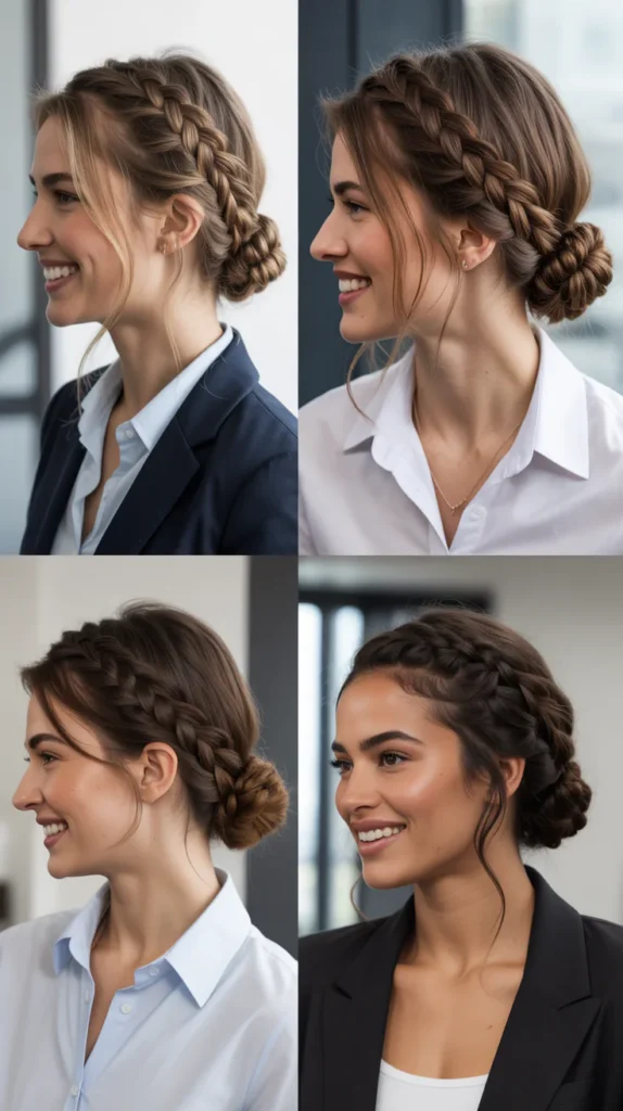 The Fishtail Braid Bun