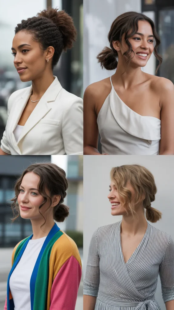 The Bubble Ponytail Updo