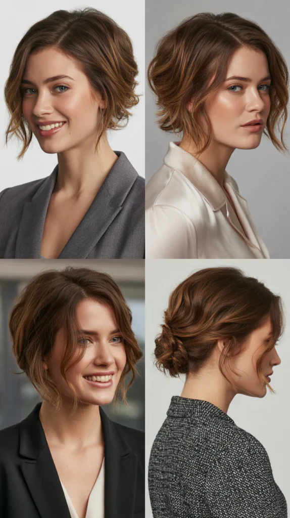 The Faux Bob Updo