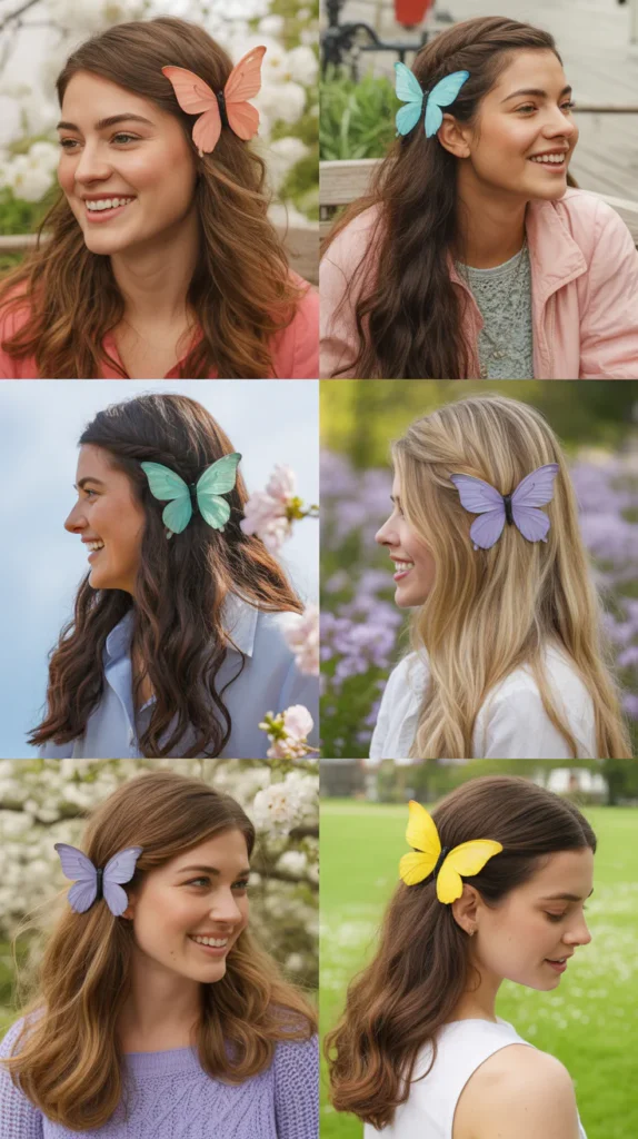 Butterfly Clips and Loose Layers