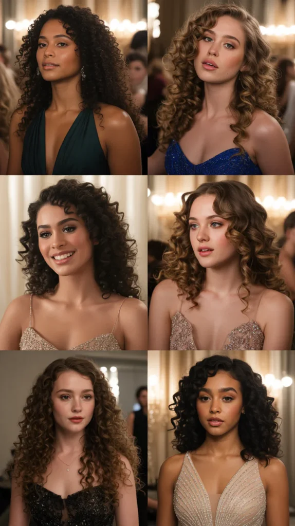 Voluminous Spiral Curls