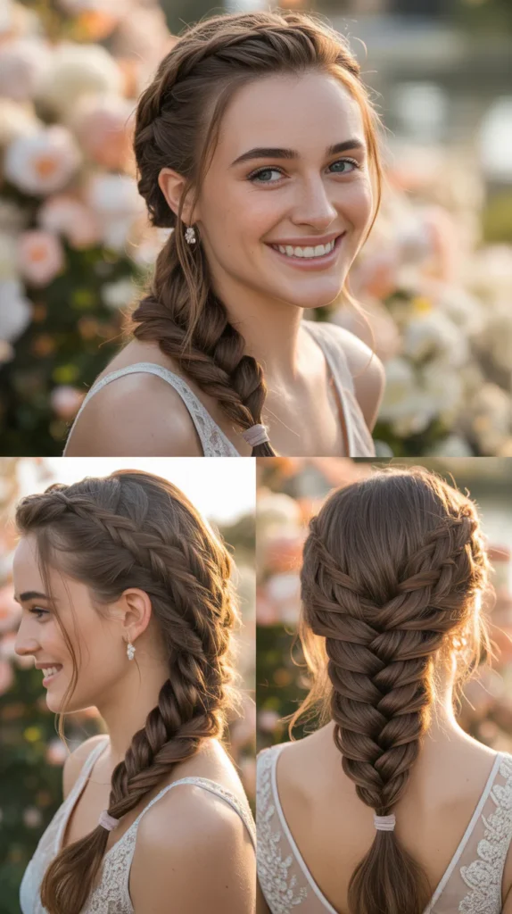  Fishtail Braid Ponytail