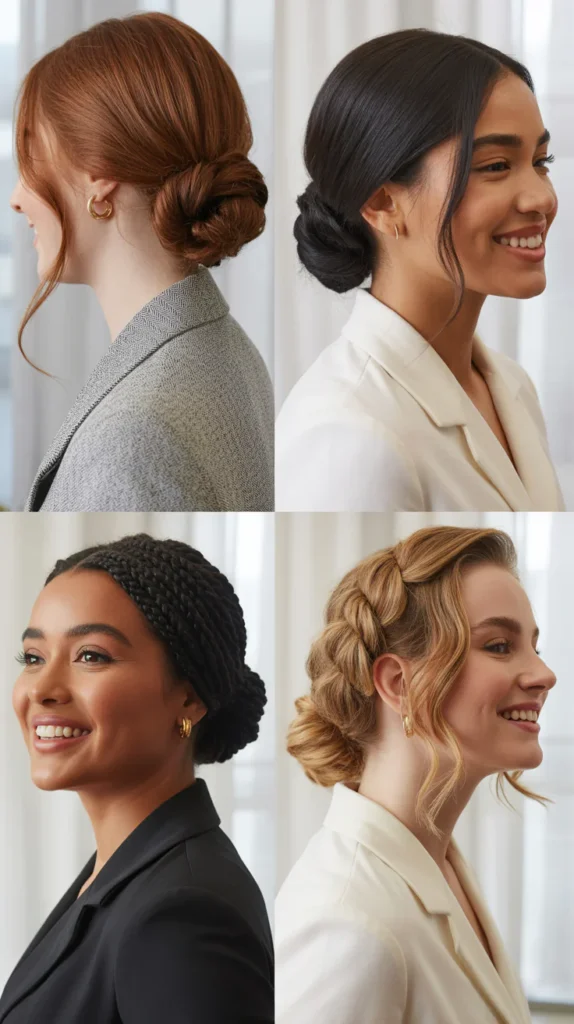 Twisted Half-Up Style