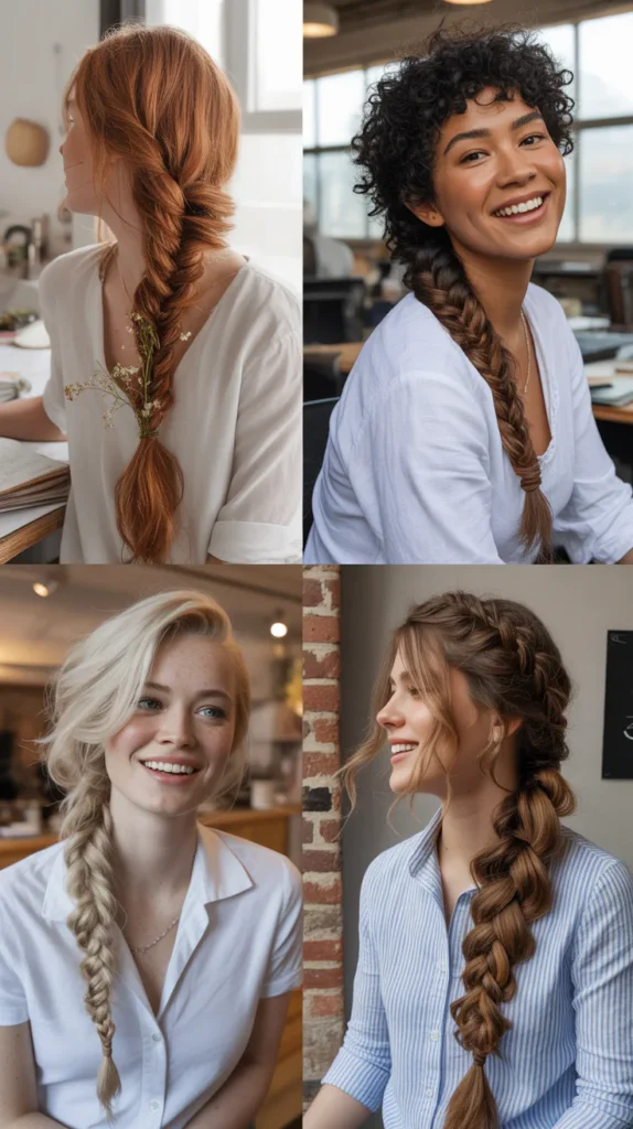  The Boho Fishtail Braid