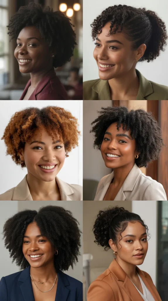 Effortless Half-Up for Natural/4C Hair