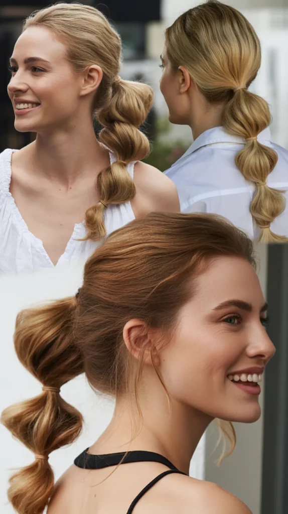 Effortless Twisted Ponytail
