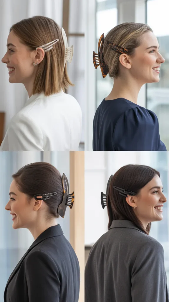 The Pinched Back Crown Clip Style