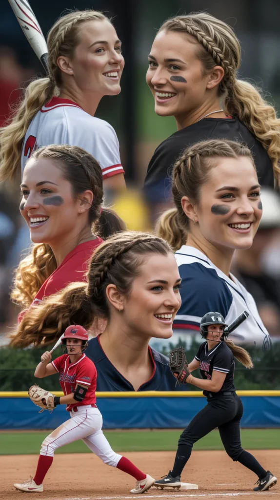 Braided Ponytail with Curls