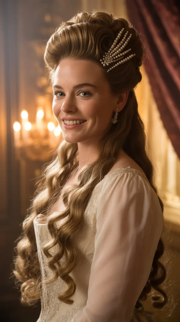  Crimped and Pinned Regency Updo