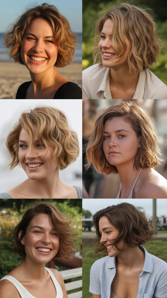 Tousled Beach Wave Bob