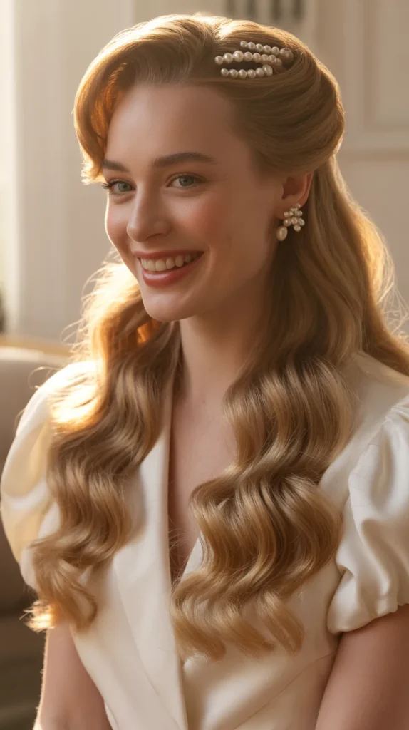 Pinned Half-Up with Cascading Waves