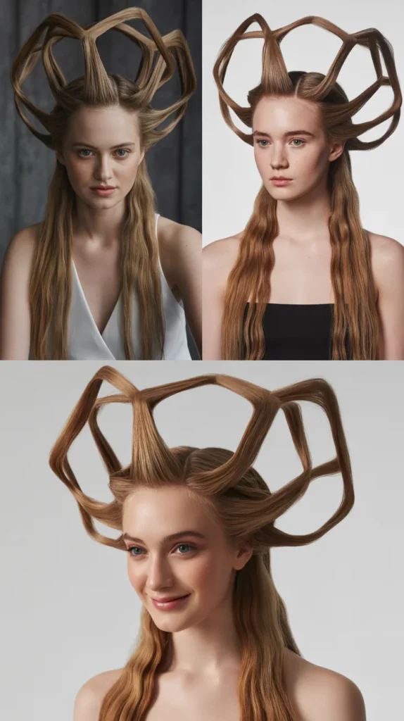 Architectural Sculptural Updo