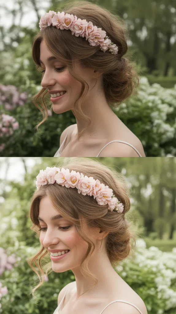 The Powdered White Wig with Gemstone Crown