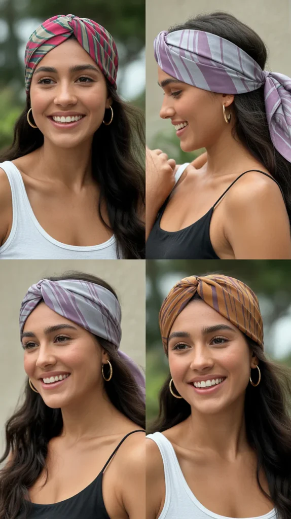 Effortless Wrap-Around Headscarf Style