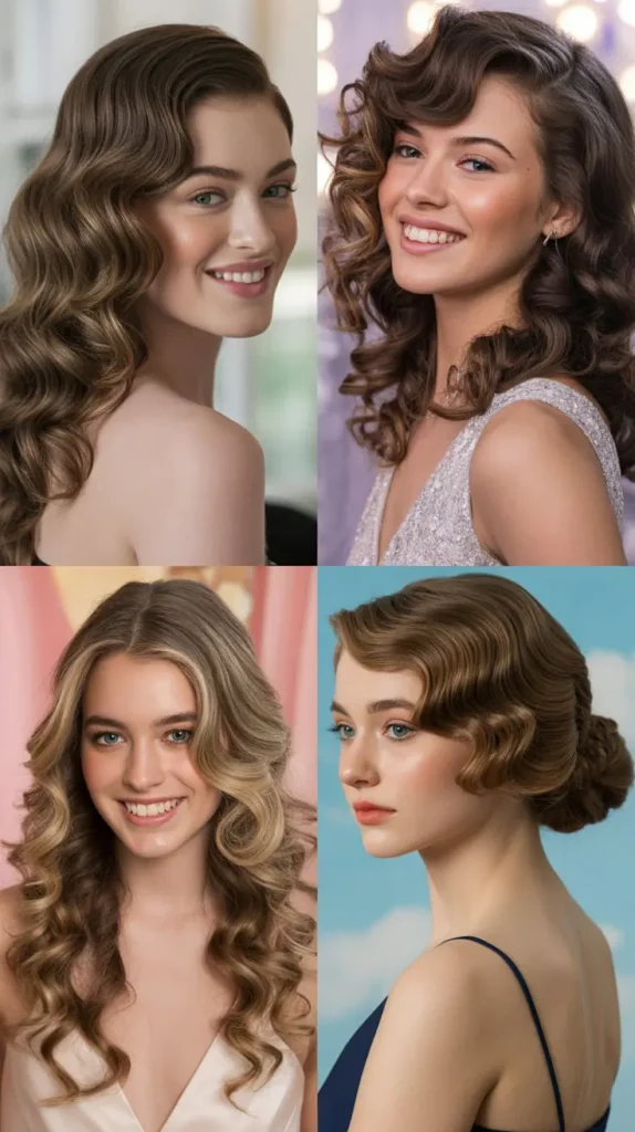 Loose Romantic Curls