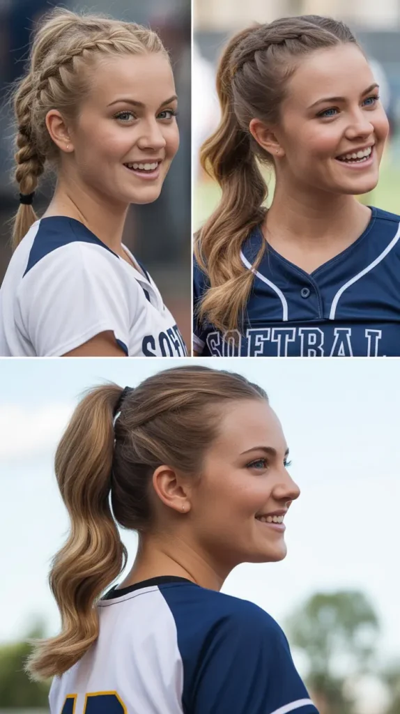 Half-Up Half-Down Ponytail