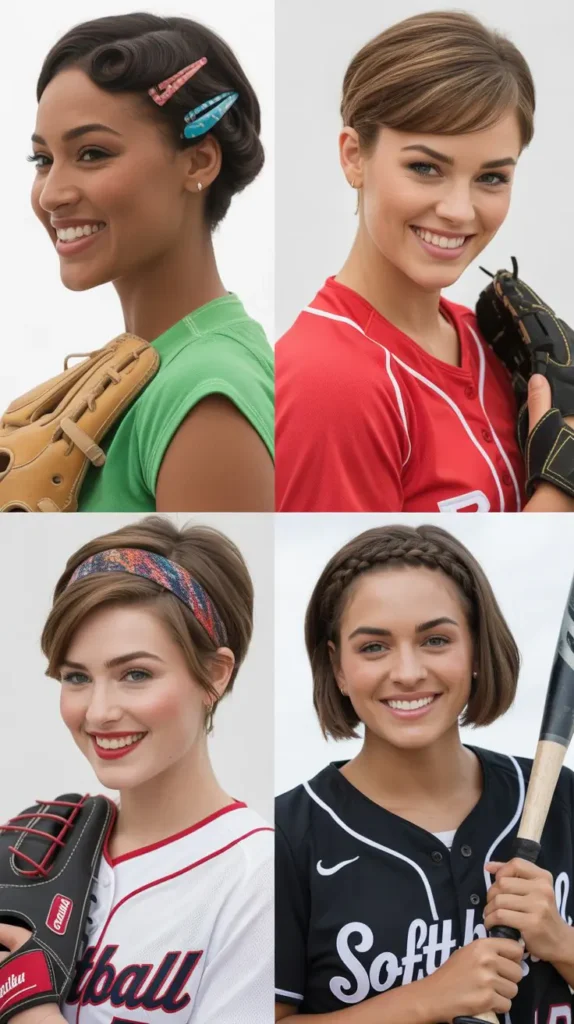  Short Pin Curl Style