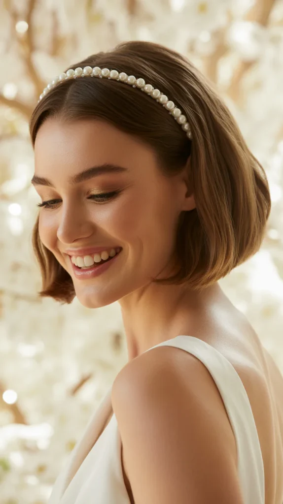 Short Hair with Headband