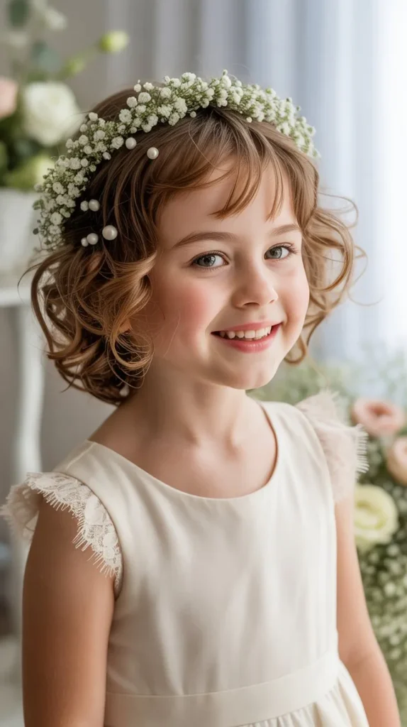 Natural Short Hair with Simple Elegance