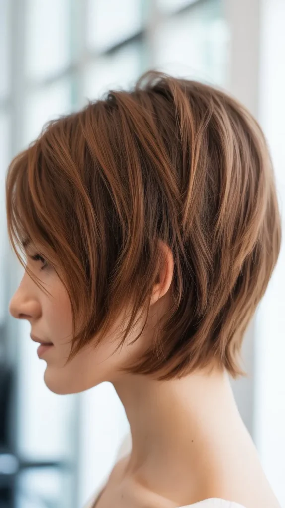  Feathered Short Layers