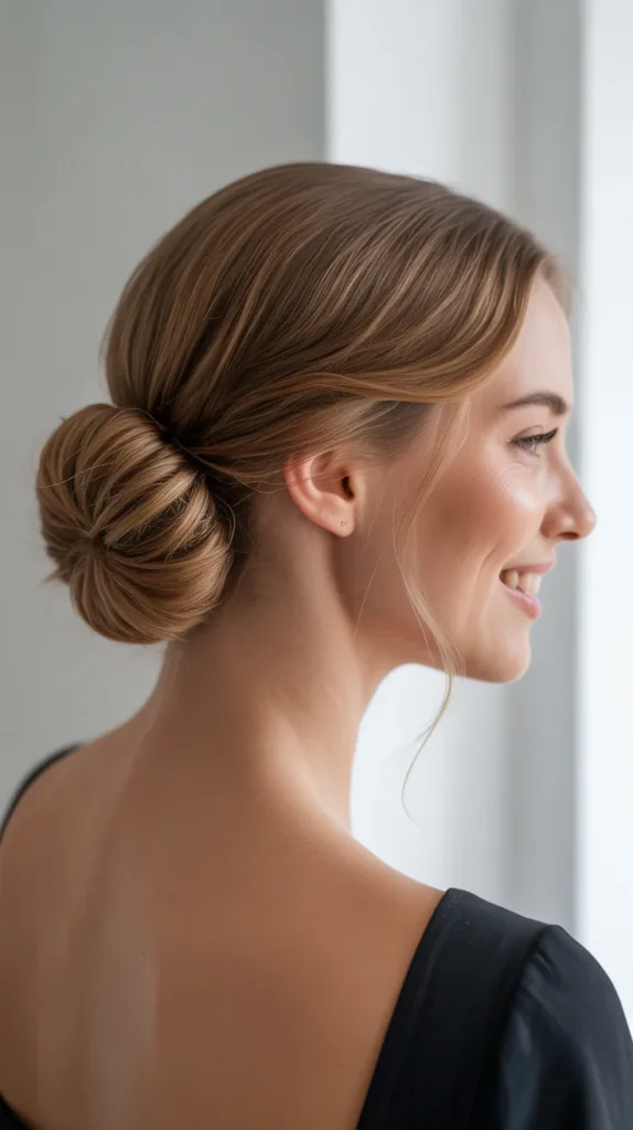 The Classic Low Bun