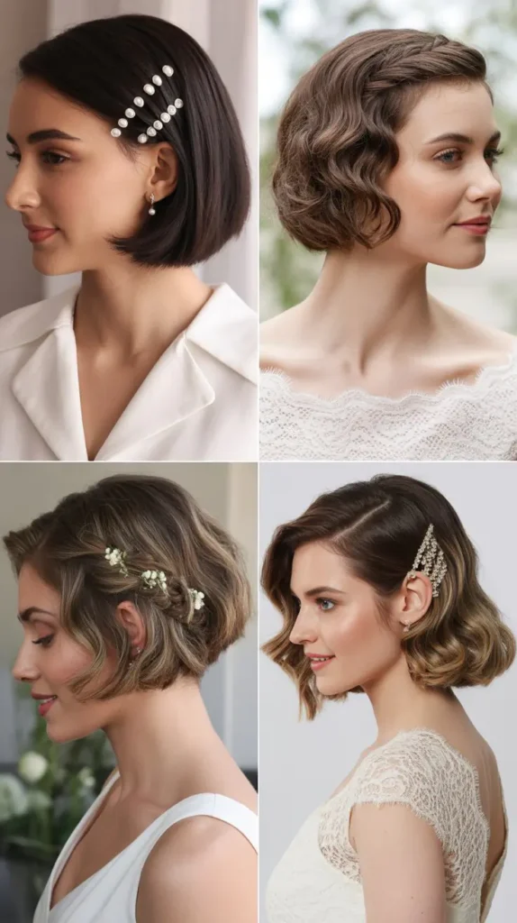 Bob with Side Twist Detail