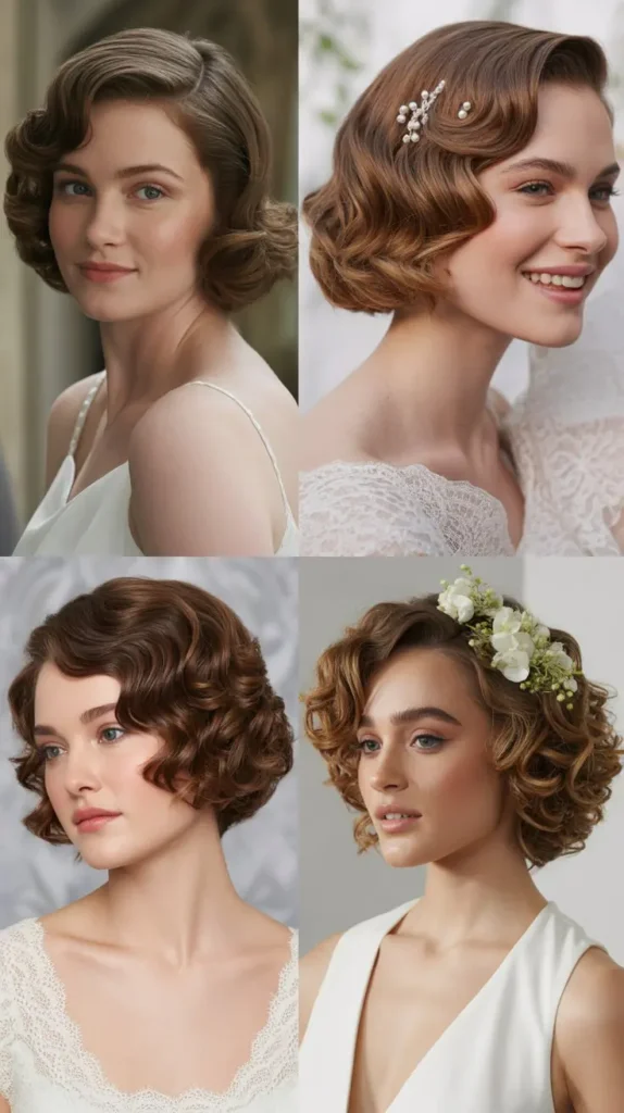  Chin-Length Curled Bob