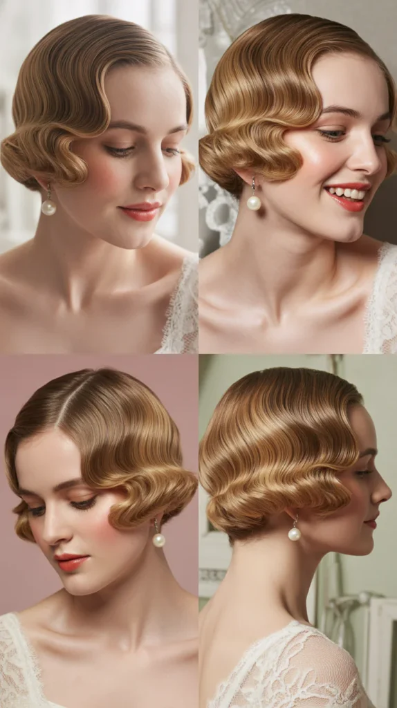  Vintage Finger Waves