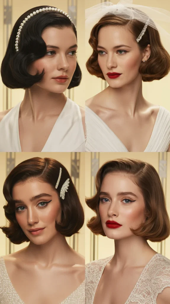 Glamorous Hollywood Bob