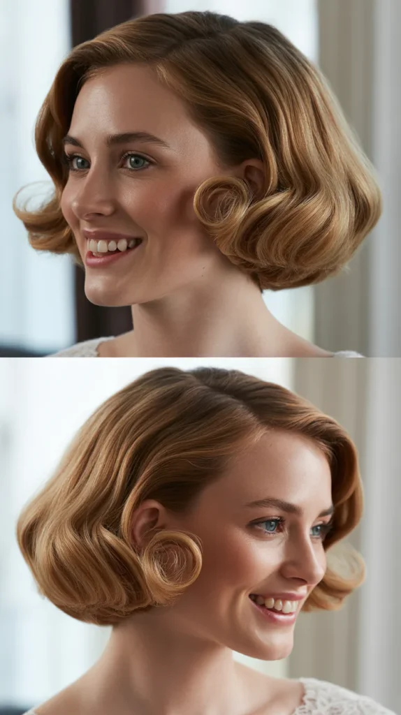 Curled Ends Bob