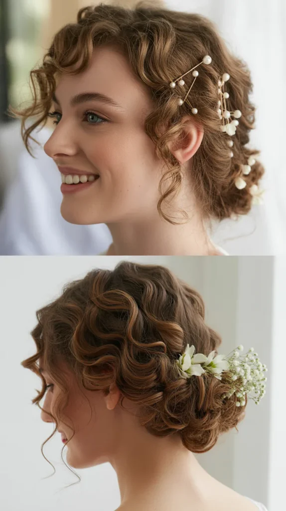 Sleek Side-Parted Bun