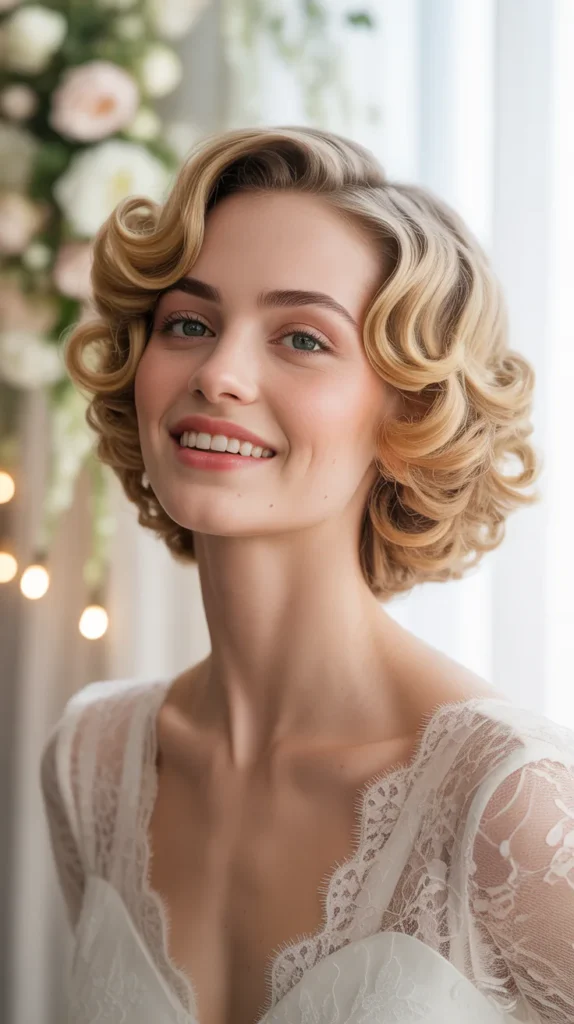 Romantic Curled Bob