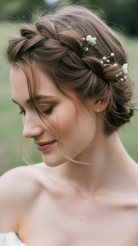 Boho Braided Updo