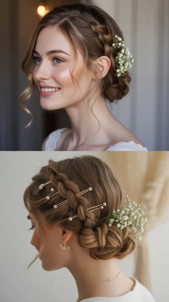 Side Braided Short Style