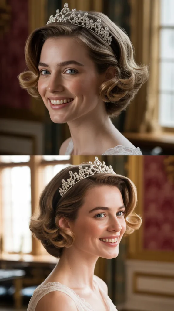  The Tiara-Ready Short Style