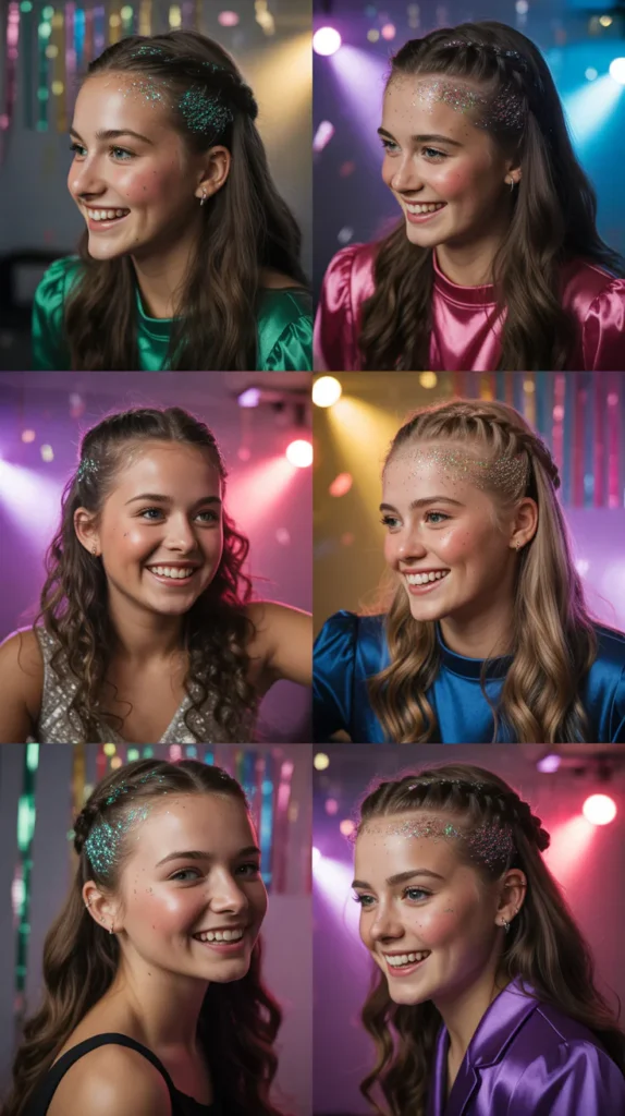 Glitter Root Touch-Up Style