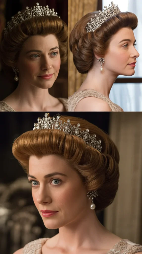 Sculptural Curl Placement Updo