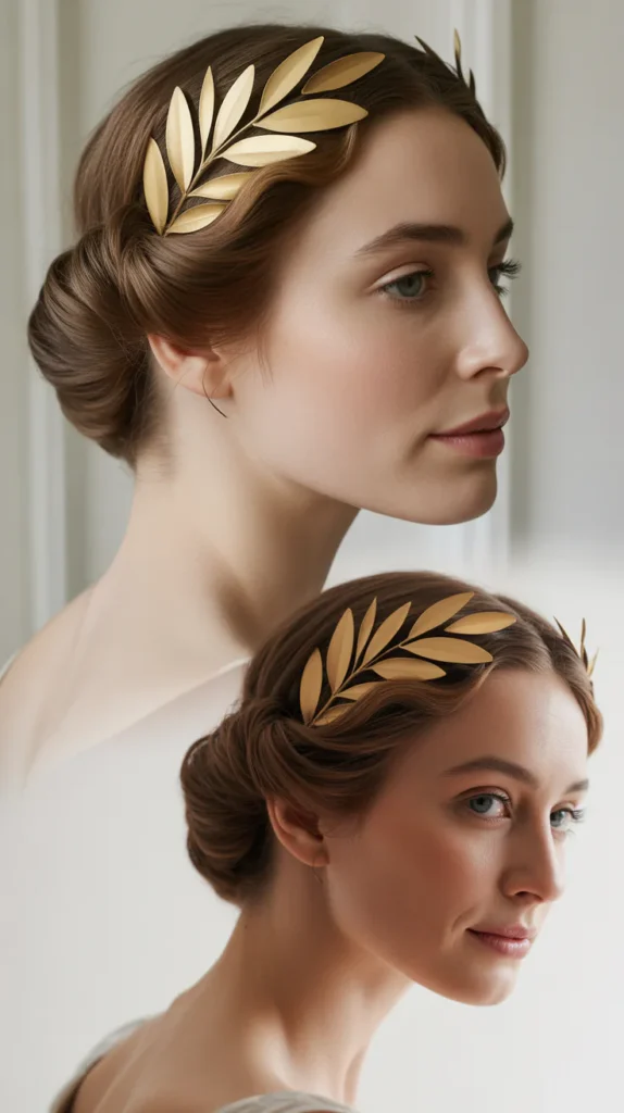 Grecian-Inspired Twisted Updo