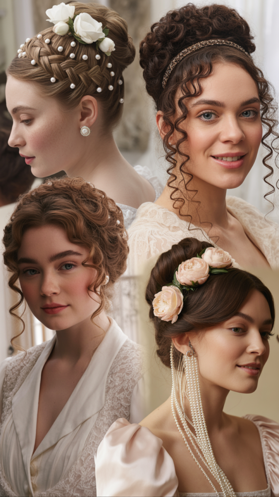 Additional Bridgerton-Inspired Hairstyles at a
