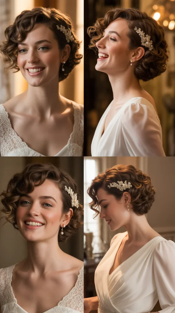 Side-Swept Curls