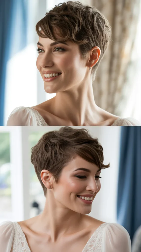 Textured Pixie Cut