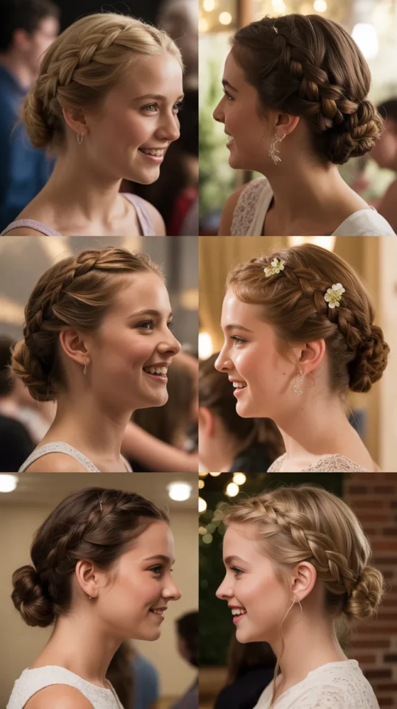 Twisted Rope Braid Updo